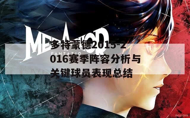 多特蒙德2015-2016赛季阵容分析与关键球员表现总结