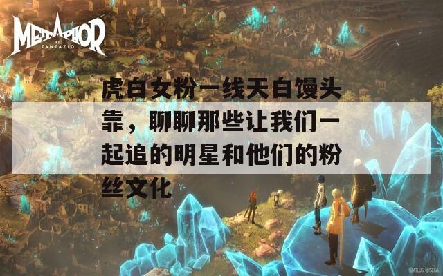 虎白女粉一线天白馒头靠，聊聊那些让我们一起追的明星和他们的粉丝文化
