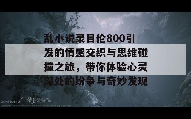 乱小说录目伦800引发的情感交织与思维碰撞之旅，带你体验心灵深处的纷争与奇妙发现