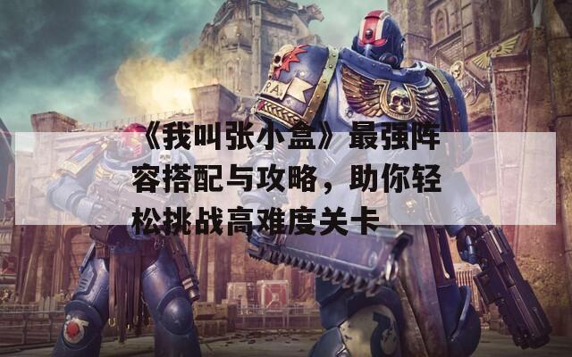 《我叫张小盒》最强阵容搭配与攻略，助你轻松挑战高难度关卡