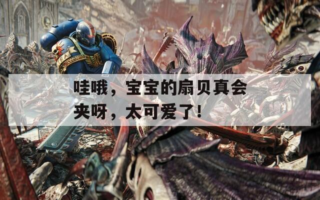 哇哦，宝宝的扇贝真会夹呀，太可爱了！
