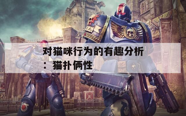 对猫咪行为的有趣分析：猫扑俩性