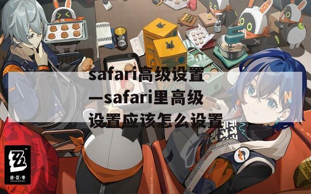 safari高级设置—safari里高级设置应该怎么设置