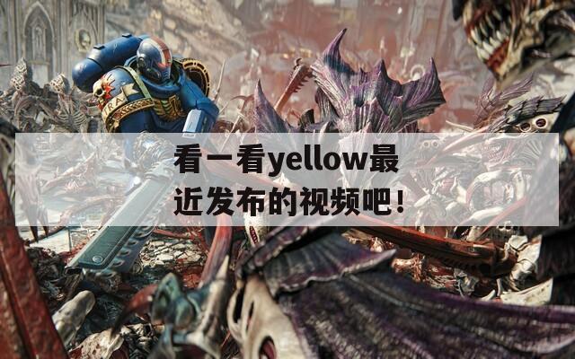 看一看yellow最近发布的视频吧！