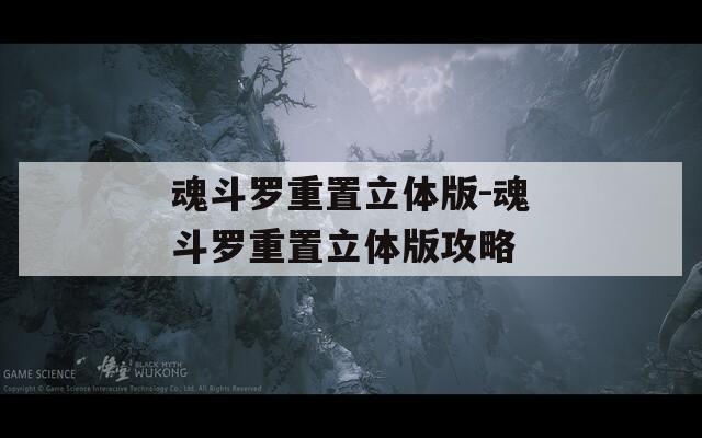 魂斗罗重置立体版-魂斗罗重置立体版攻略