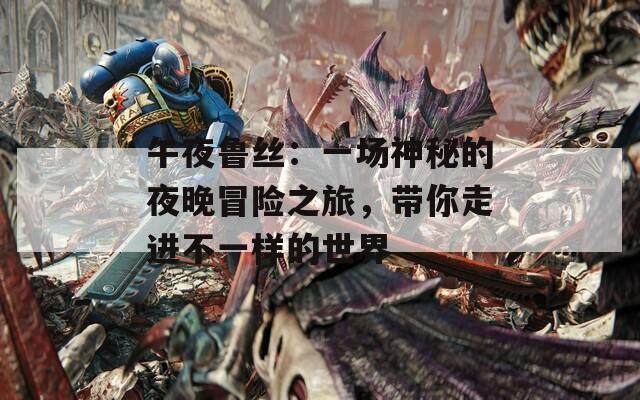 午夜鲁丝：一场神秘的夜晚冒险之旅，带你走进不一样的世界