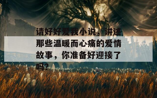 请好好爱我小说，讲述那些温暖而心痛的爱情故事，你准备好迎接了吗？