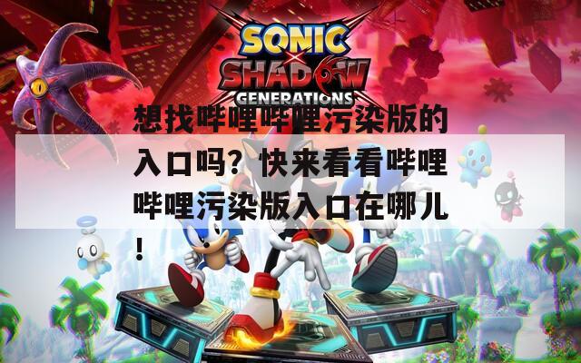 想找哔哩哔哩污染版的入口吗？快来看看哔哩哔哩污染版入口在哪儿！