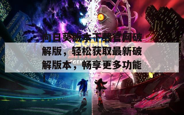 向日葵版本下载官网破解版，轻松获取最新破解版本，畅享更多功能！