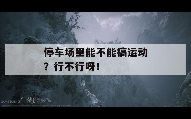 停车场里能不能搞运动？行不行呀！
