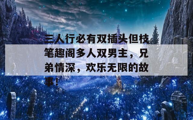 三人行必有双插头但枝笔趣阁多人双男主，兄弟情深，欢乐无限的故事！