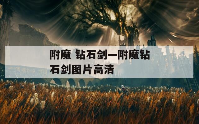 附魔 钻石剑—附魔钻石剑图片高清