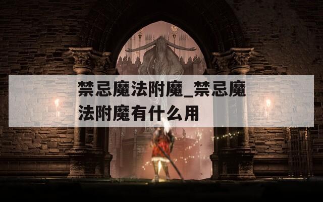 禁忌魔法附魔_禁忌魔法附魔有什么用