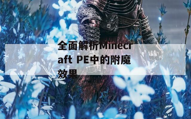 全面解析Minecraft PE中的附魔效果