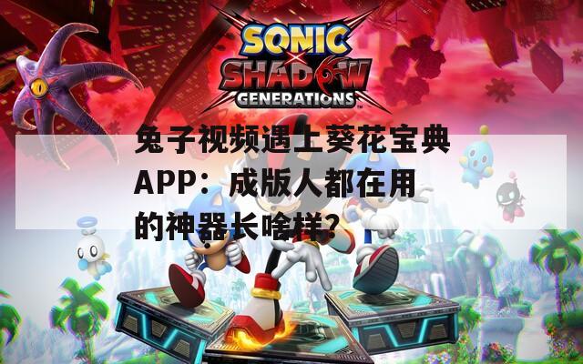 兔子视频遇上葵花宝典APP：成版人都在用的神器长啥样？