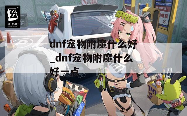 dnf宠物附魔什么好_dnf宠物附魔什么好一点