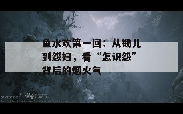 鱼水欢第一回：从锄儿到怨妇，看“怎识怨”背后的烟火气