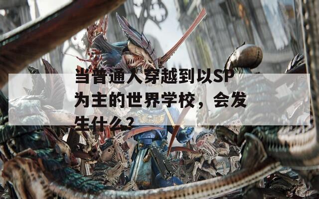 当普通人穿越到以SP为主的世界学校，会发生什么？