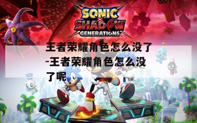 王者荣耀角色怎么没了-王者荣耀角色怎么没了呢