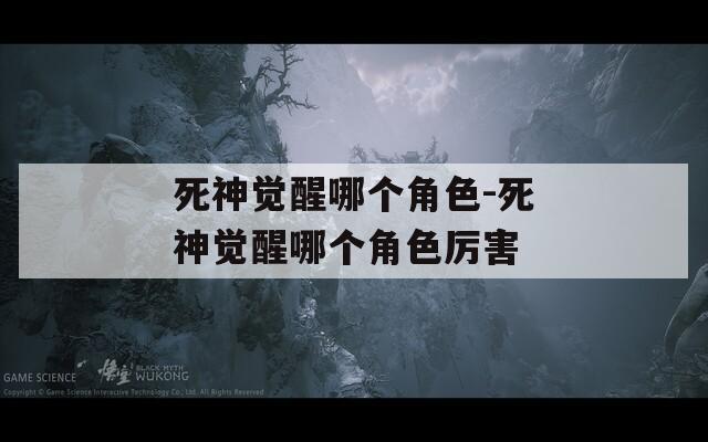 死神觉醒哪个角色-死神觉醒哪个角色厉害