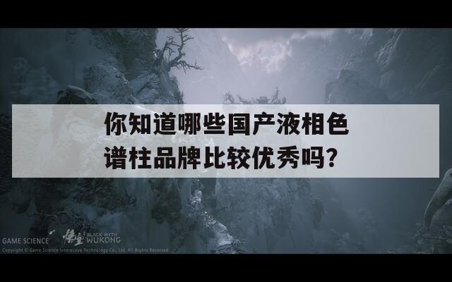 你知道哪些国产液相色谱柱品牌比较优秀吗？
