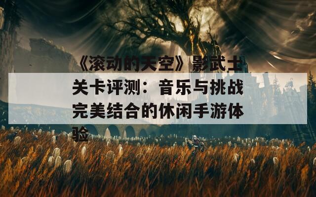 《滚动的天空》影武士关卡评测：音乐与挑战完美结合的休闲手游体验