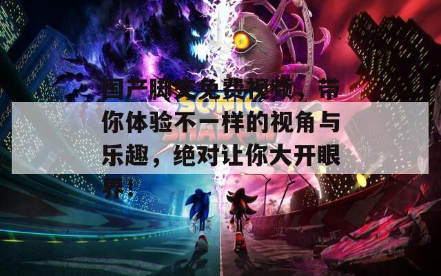 国产脚交免费视频，带你体验不一样的视角与乐趣，绝对让你大开眼界！