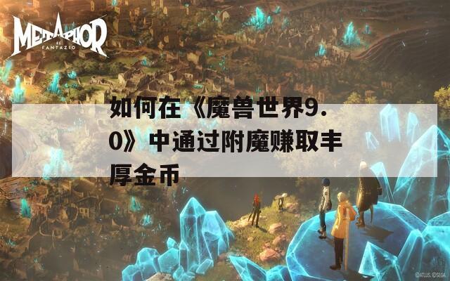 如何在《魔兽世界9.0》中通过附魔赚取丰厚金币