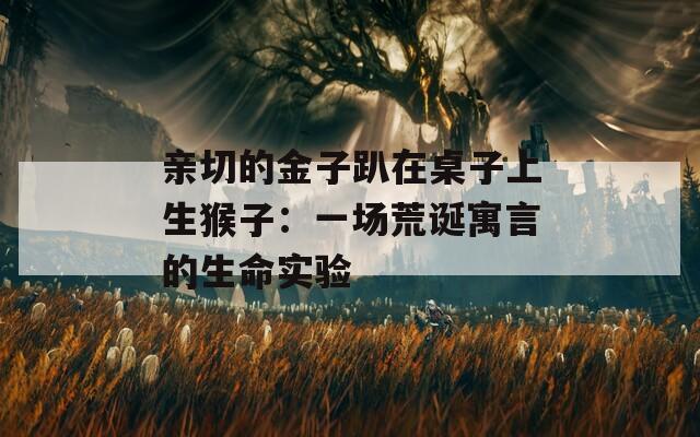 亲切的金子趴在桌子上生猴子：一场荒诞寓言的生命实验